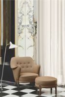 Billede af Warm Nordic Cocktail Lounge Chair SH: 42 cm - Hallingdal 103/Oiled oak