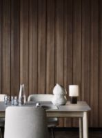 Billede af &Tradition Patch HW1 Extendable Table 180x90 cm - Oiled Oak w. Beige Arizona 0748 Fenix Nano Laminate & Brass