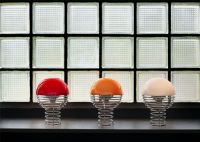 Billede af Verpan Wire Portable Lamp H: 25 cm - Aluminium/Rød