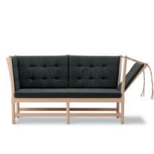 Billede af Fredericia Furniture 1789 2 Pers. Tremmesofa Højre L: 160 cm - Sæbebehandlet Bøg/Steelcut Quartet 994