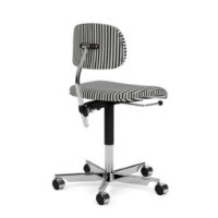 Billede af Montana Kevi 2534U Fuldpolstret Kontorstol SH: 40-53 cm - Mads Nørgaard/Krom