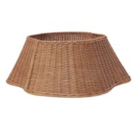 Billede af Ferm Living Drape Flettet Juletræsfod B: 53 cm - Natural Rattan
