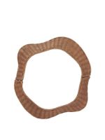 Billede af Ferm Living Drape Flettet Juletræsfod B: 53 cm - Natural Rattan