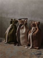 Billede af Ferm Living Vari Quited Sæk 50x70 cm - Bomuld/Natural