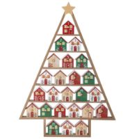 Billede af Bloomingville Calvin Kalender H: 61,5 cm - Træ/Multifarvet