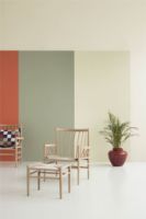 Billede af FDB Møbler J82 Jørgen Bækmark Loungestol - Eg/Natur flet/Mat lak 