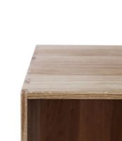 Billede af FDB Møbler B98 Mogens Koch Bogkasse D:28 cm - Eg massiv/Mat lak 