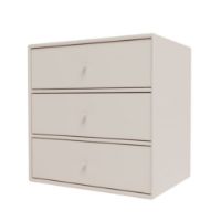 Billede af Montana QS Mini 1007 Modul med 3 Skuffer 35x35 cm - 168 Clay