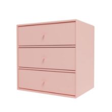 Billede af Montana QS Mini 1007 Modul med 3 Skuffer 35x35 cm - 167 Ruby